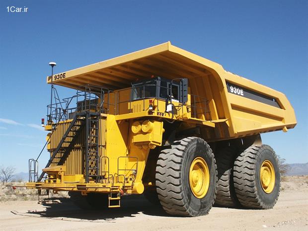 کوماتسو-Komatsu-930E-4 بزرگترین کامیون دنیا